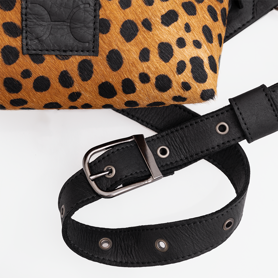 Ari Bum Bag Animal Print Leather