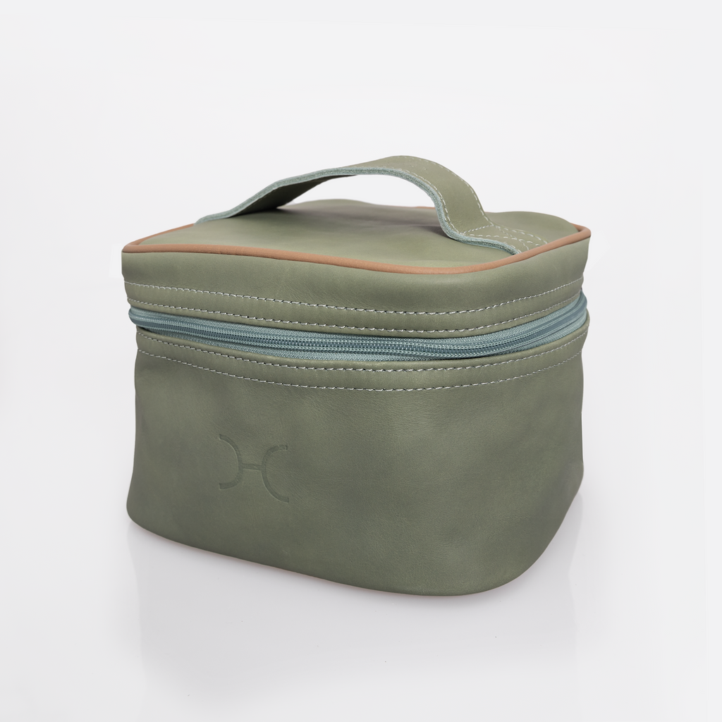 Mini Decker Cooler Bag Leather