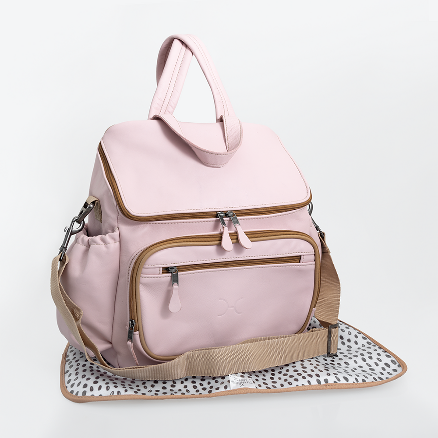 Baby Nappy Backpack Leather