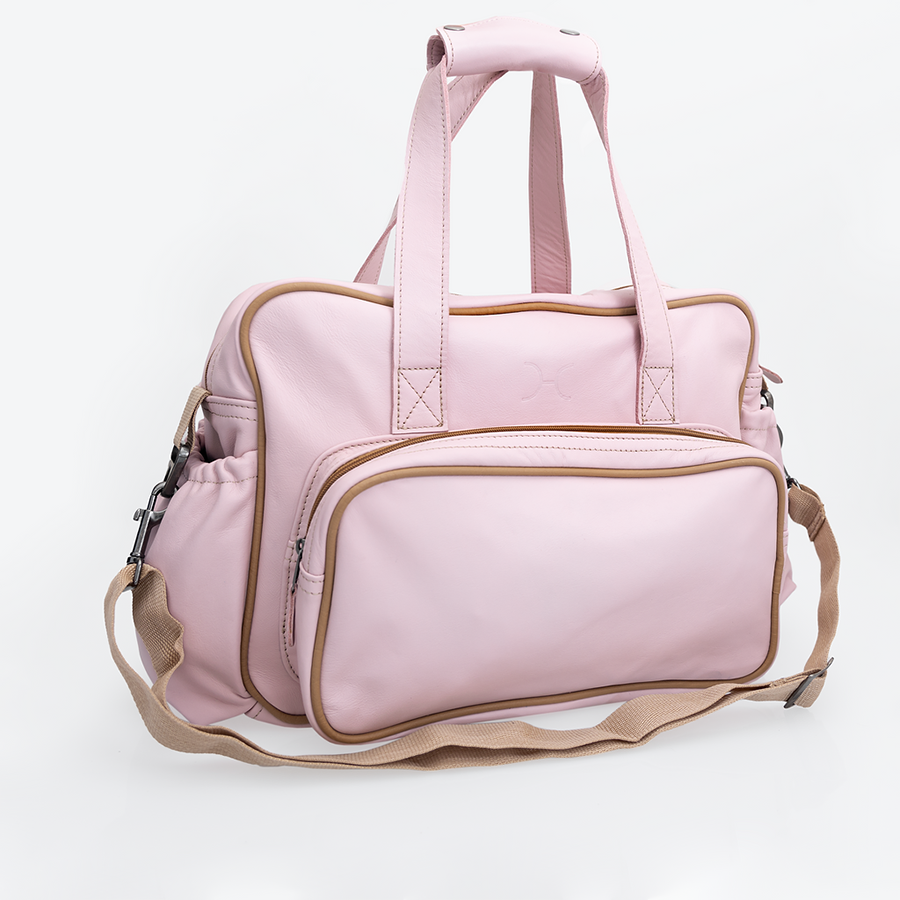Baby Nappy Bag Leather