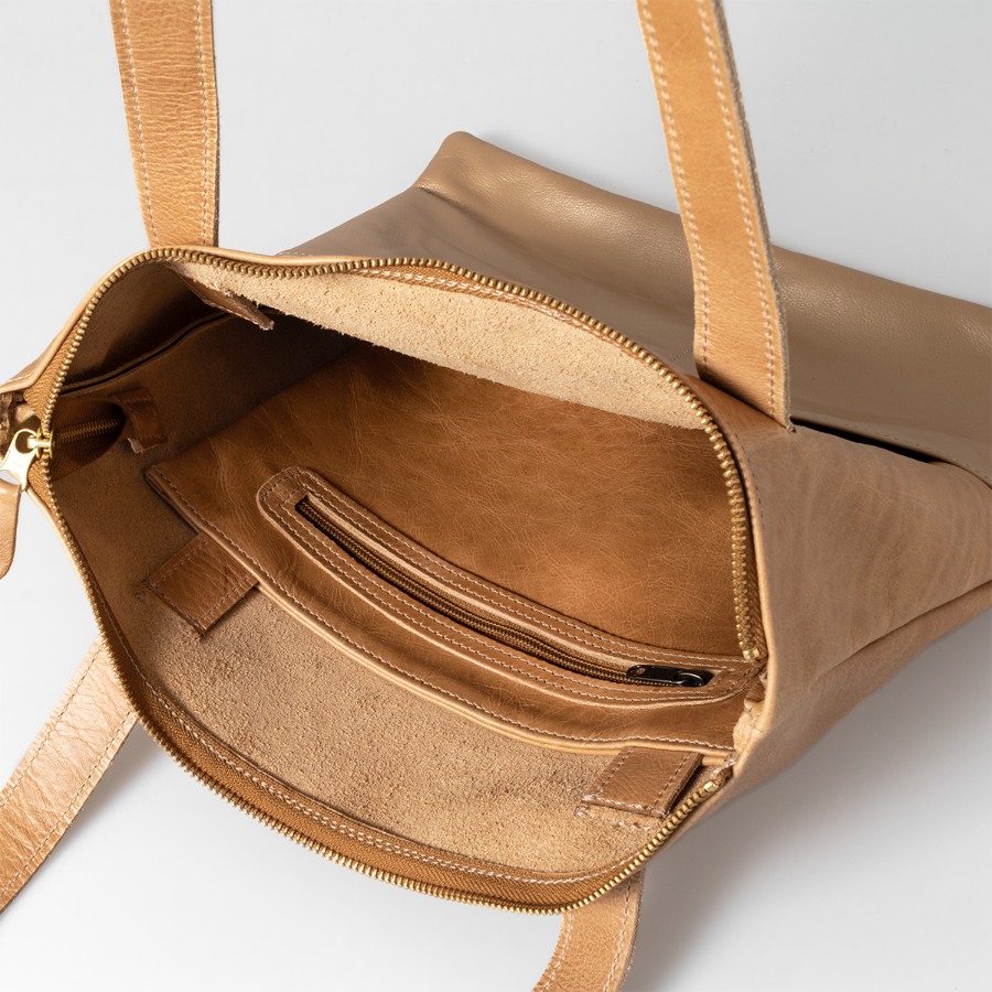 Book Bag Leather with no lining