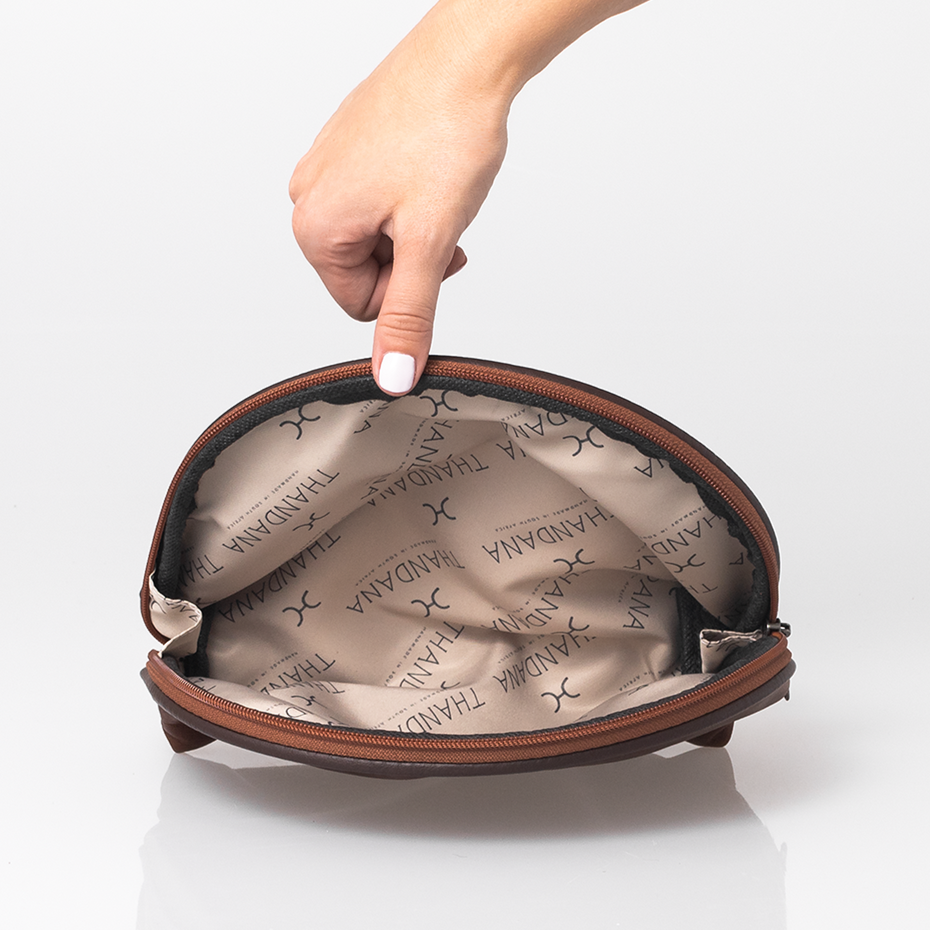 Corporate Big Mouth Bag Leather