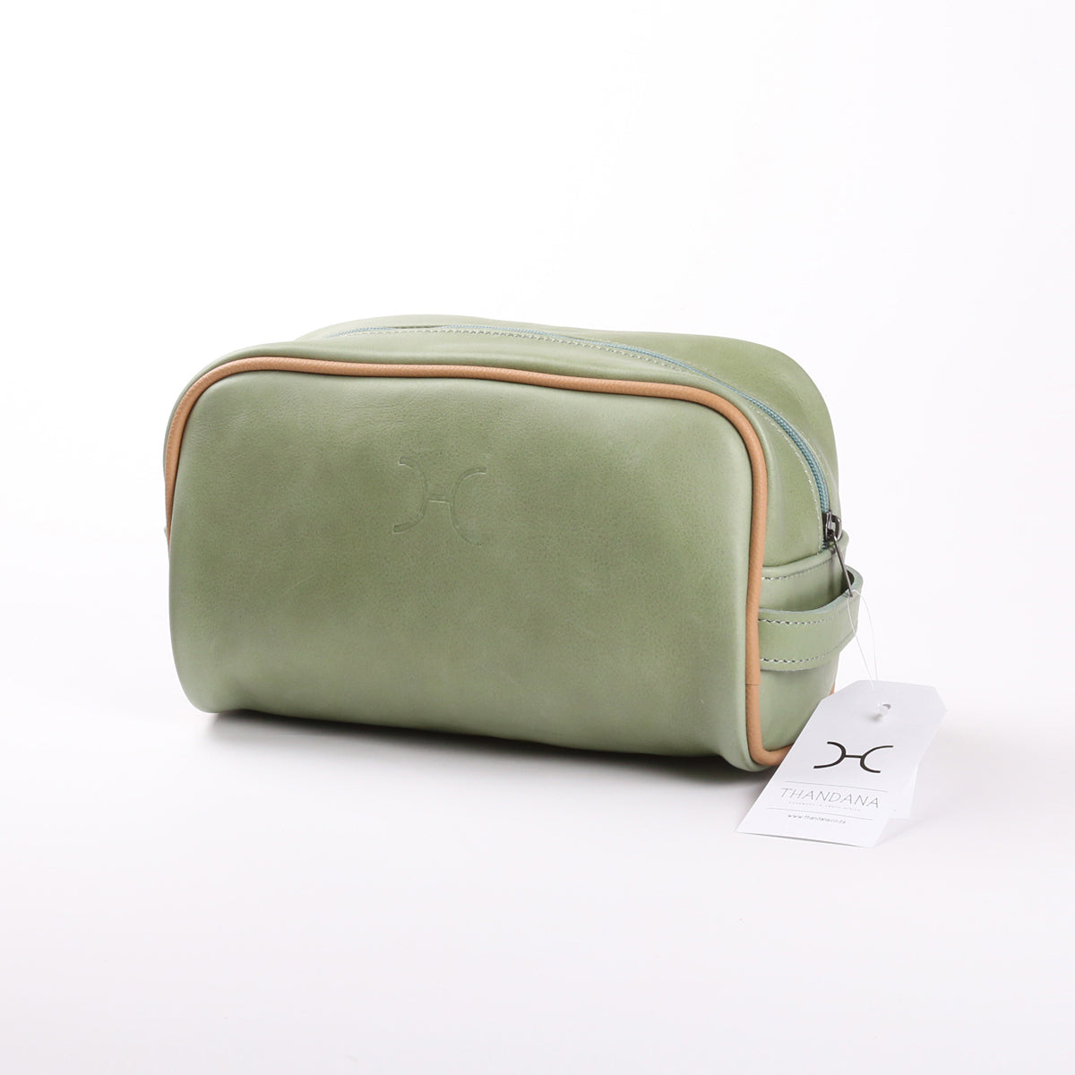 Men's Single Zip Vanity Leather