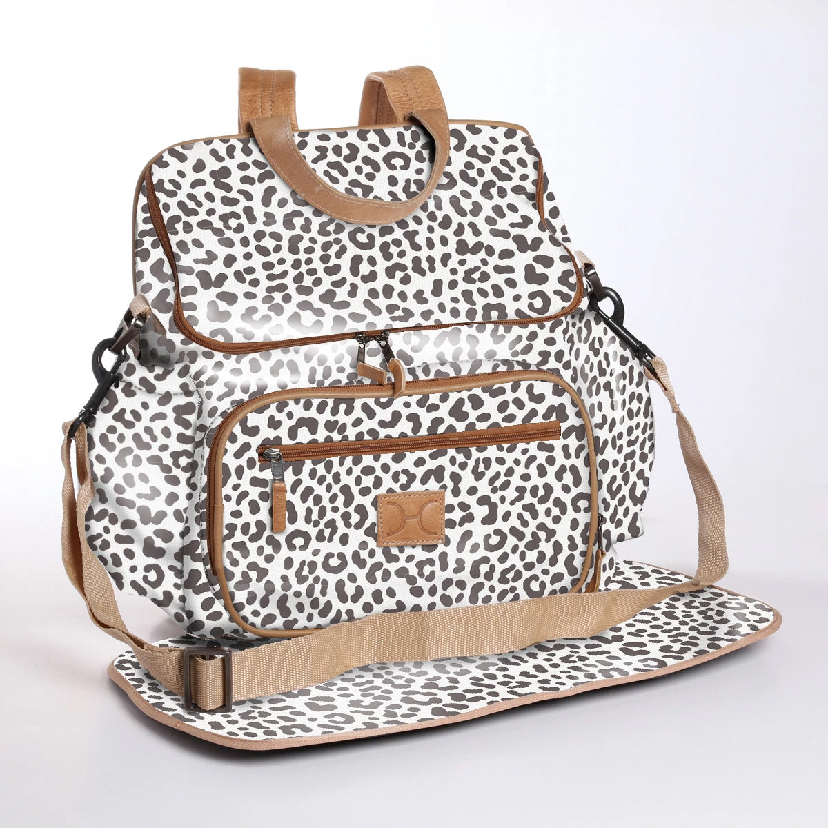 Baby Nappy Backpack Laminated Fabric