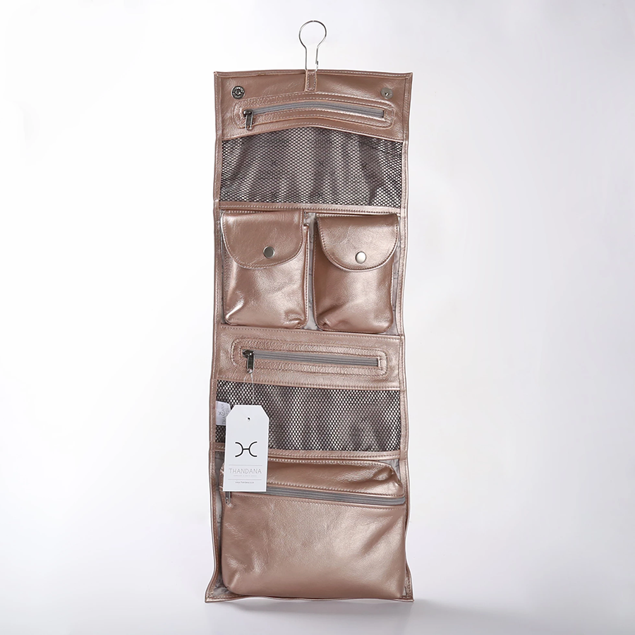 Roll Up Toiletry Leather
