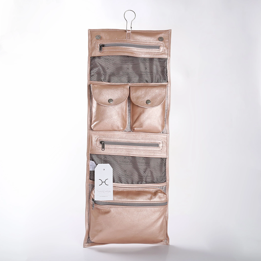 Roll Up Toiletry Leather