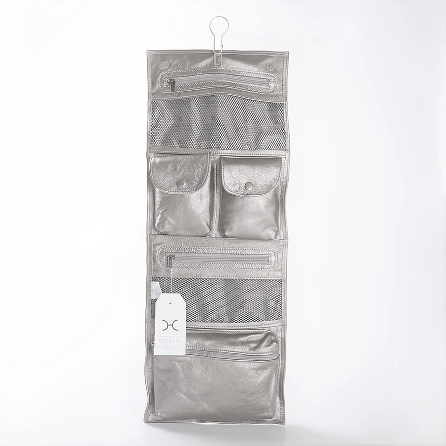 Roll Up Toiletry Leather