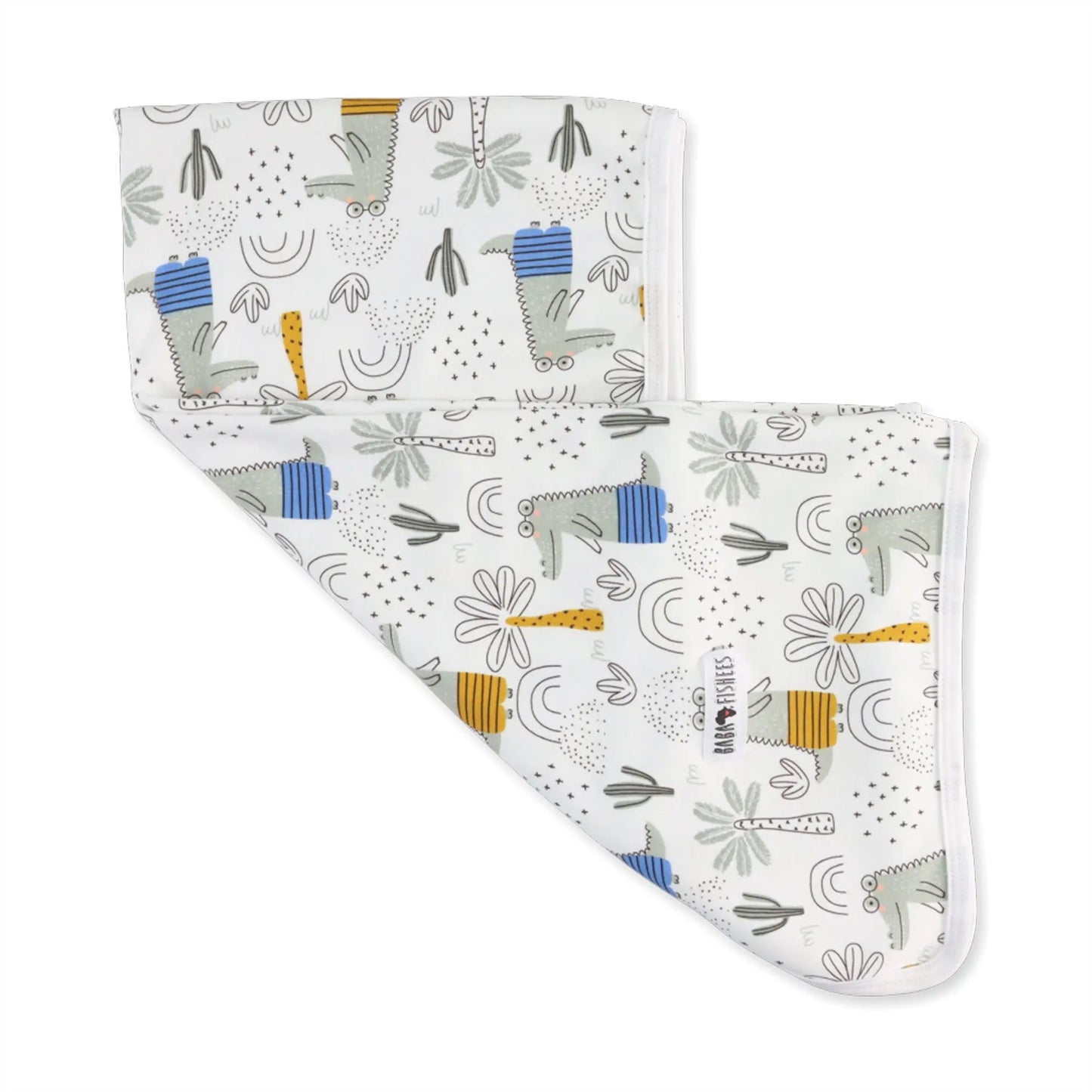 Baby Blanket - Walking Croc