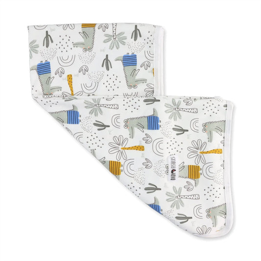 Baby Blanket - Walking Croc