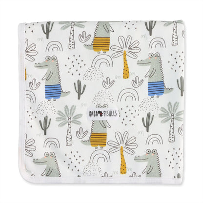 Baby Blanket - Walking Croc