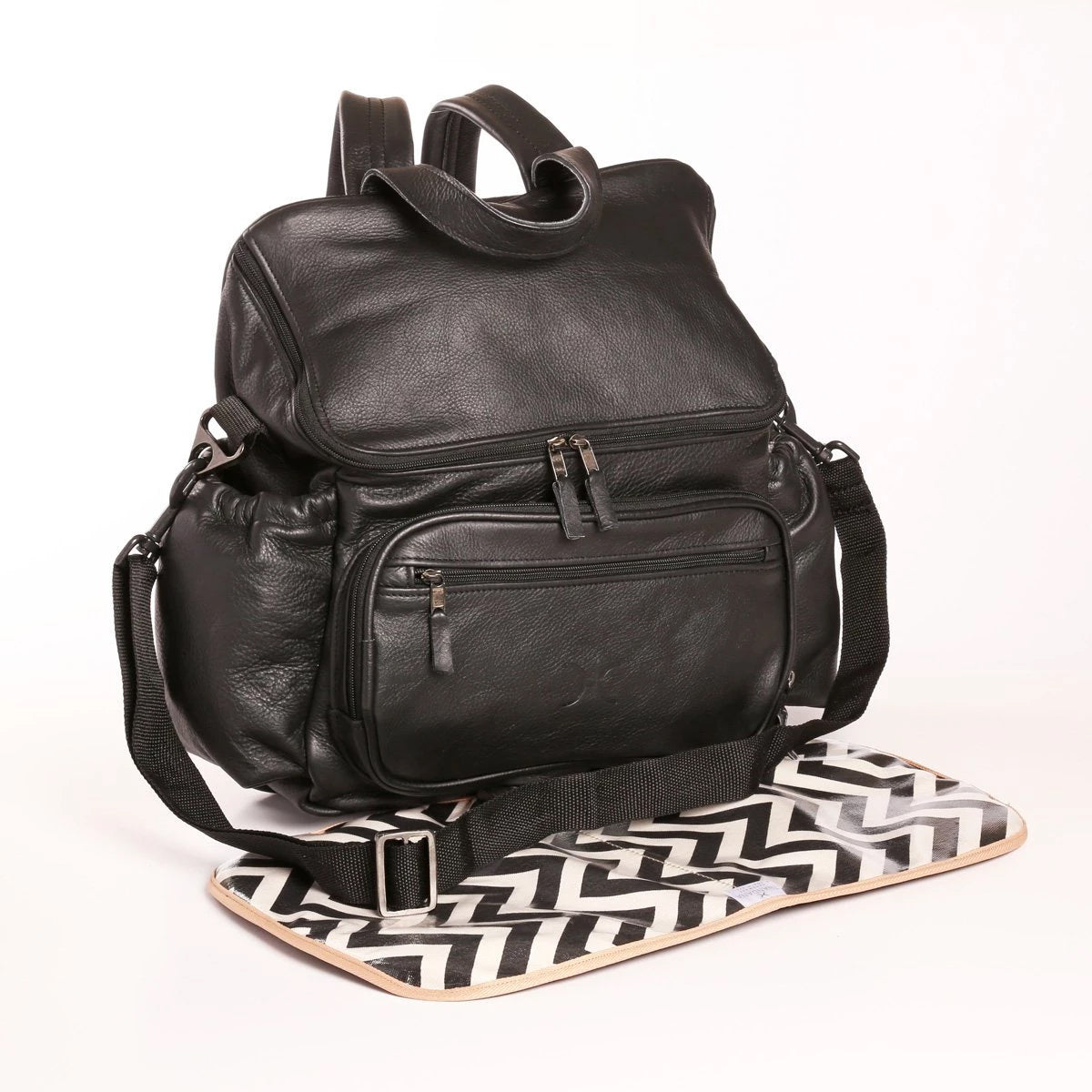 Baby Nappy Backpack Leather