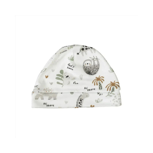 Classic Beanie - Hi There White