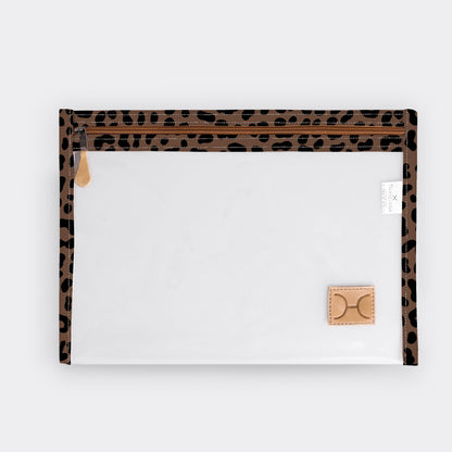 Corporate Clear Document Pouch Laminated Fabric