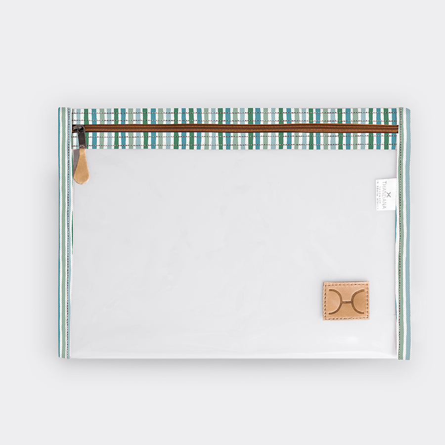 Clear Document Pouch Laminated Fabric