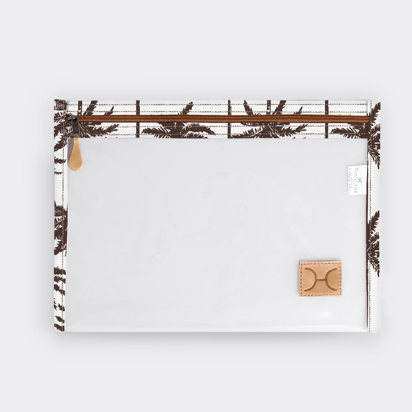 Corporate Clear Document Pouch Laminated Fabric