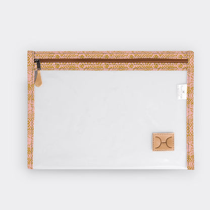 Clear Document Pouch Laminated Fabric