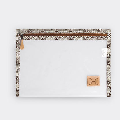 Clear Document Pouch Laminated Fabric