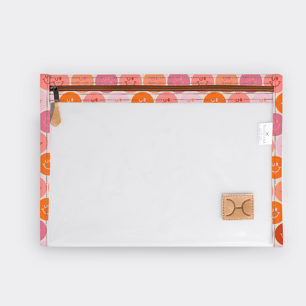 Corporate Clear Document Pouch Laminated Fabric