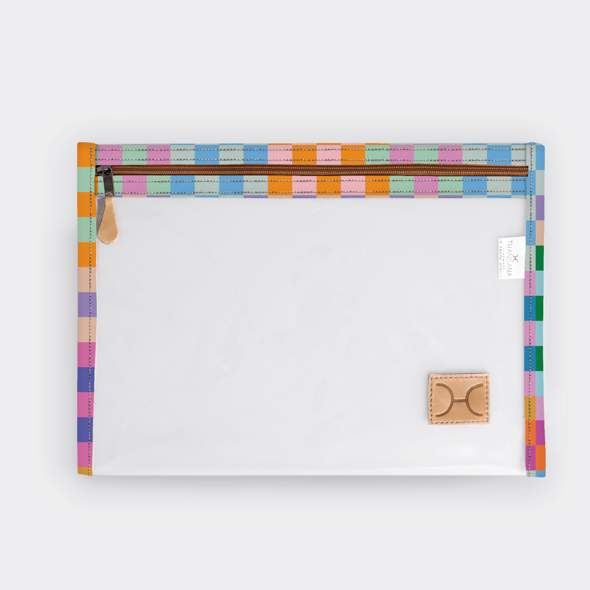 Clear Document Pouch Laminated Fabric