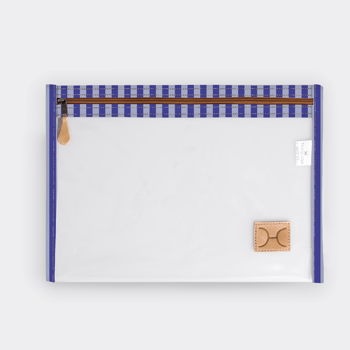 Corporate Clear Document Pouch Laminated Fabric