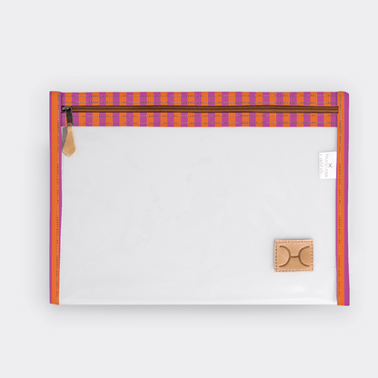 Clear Document Pouch Laminated Fabric