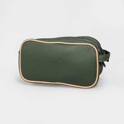 Men's Double Zip Vanity Leather