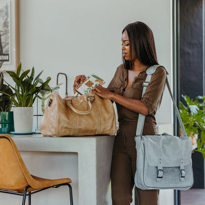 Work Satchel Leather