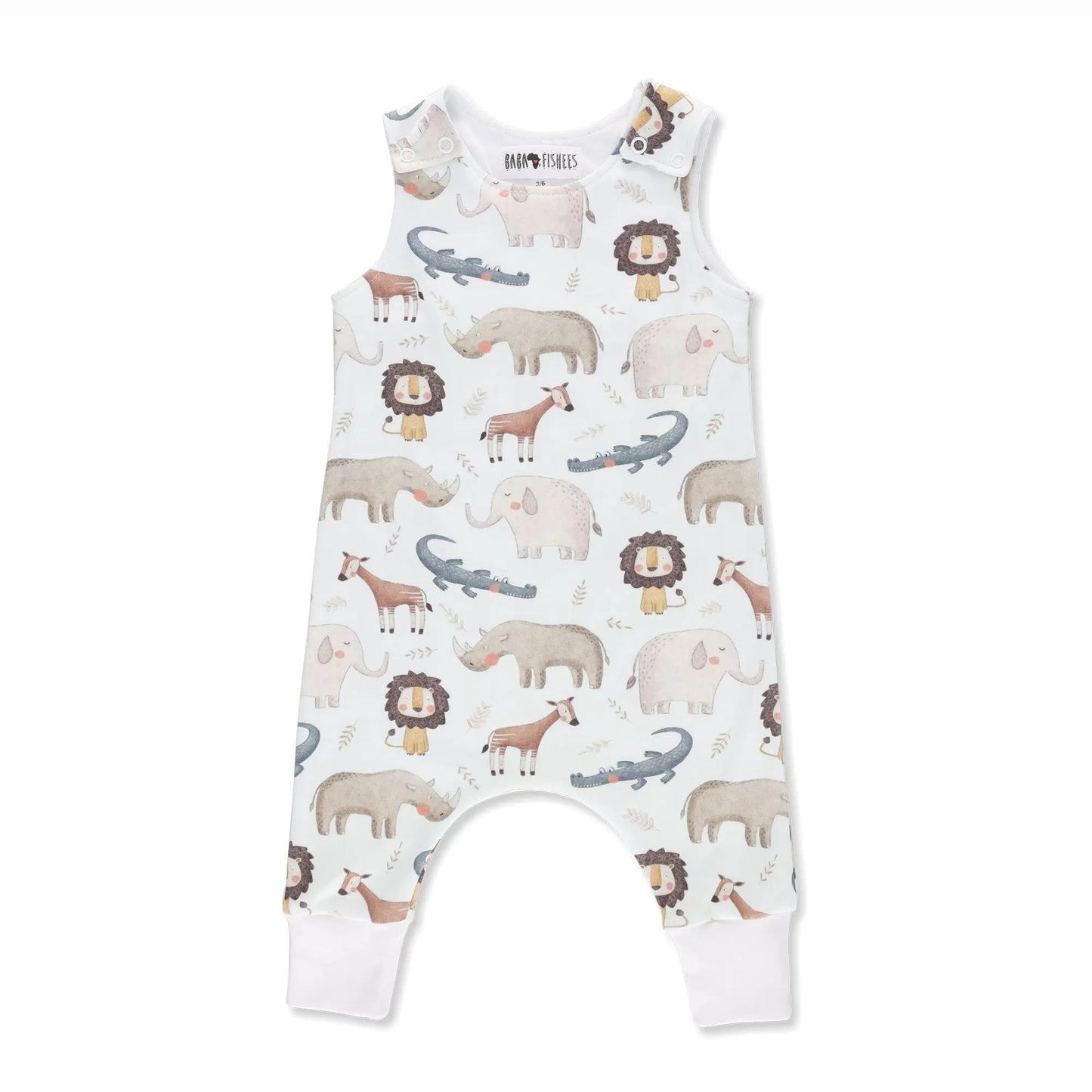 Harem Romper - Okapi