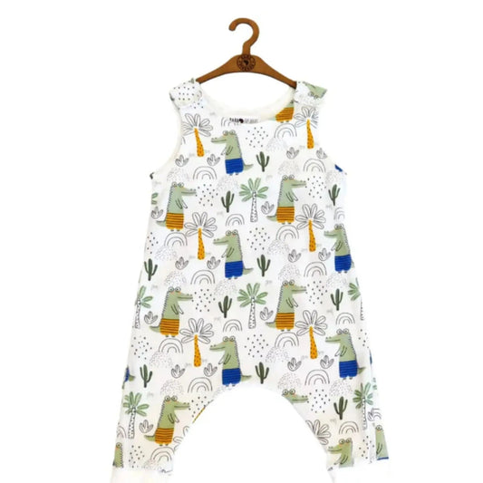 Harem Romper - Walking Croc