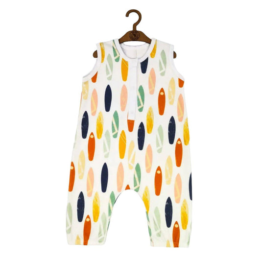 Henley Romper - Longboards