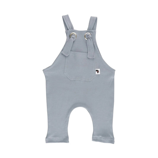 Knot Dungaree Long - French  Blue