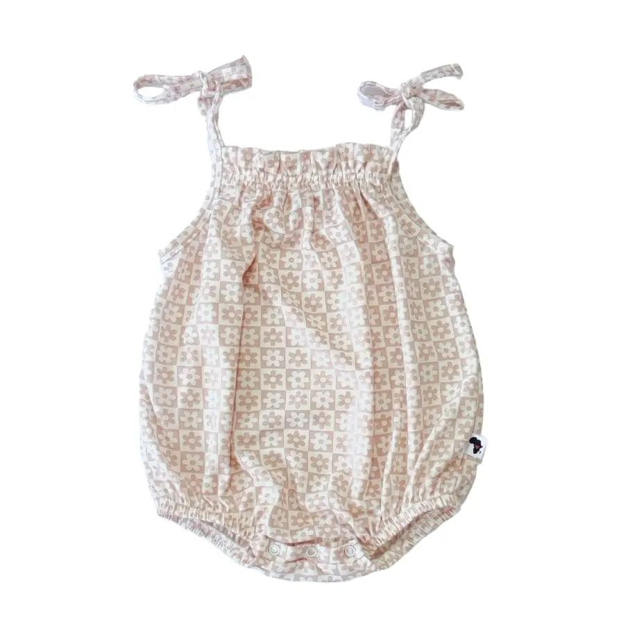 Lola Romper - Pink Daisies