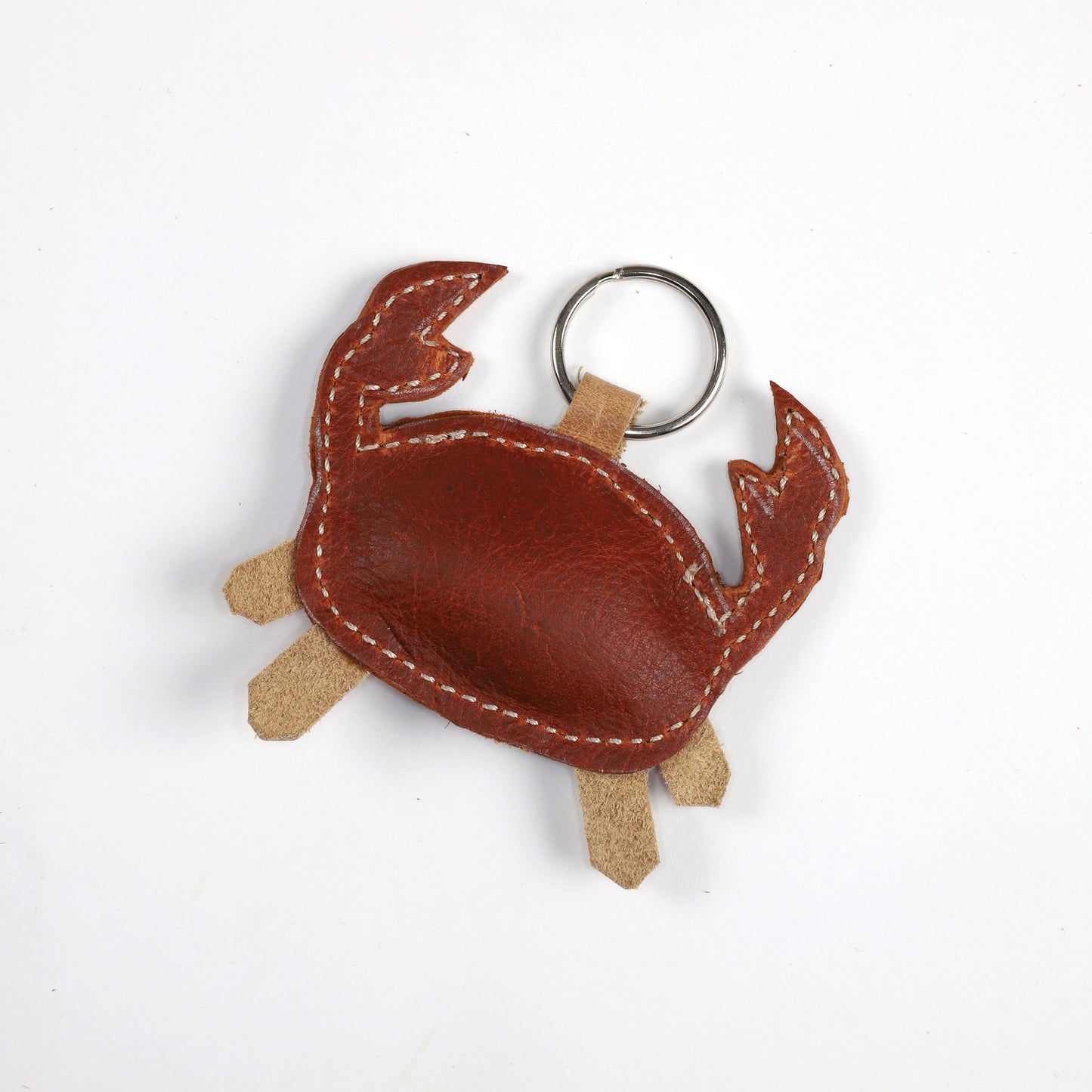 Animal Leather Key Ring