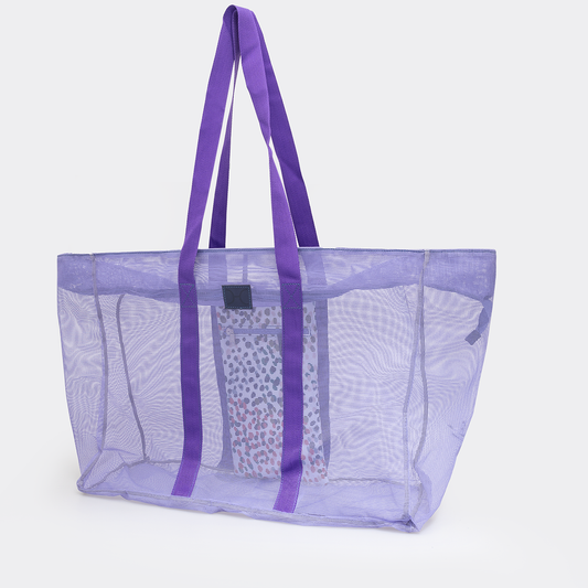 Meshie Jumbo Beach Bag LILAC