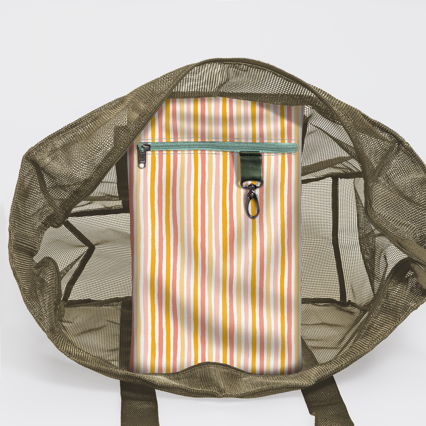 Meshie Jumbo Beach Bag OLIVE