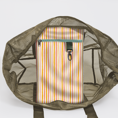 Meshie Jumbo Beach Bag OLIVE