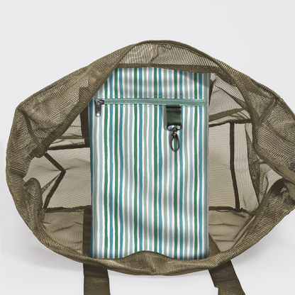 Meshie Jumbo Beach Bag OLIVE