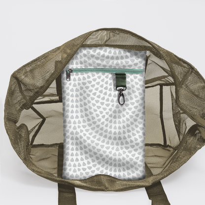 Meshie Jumbo Beach Bag OLIVE
