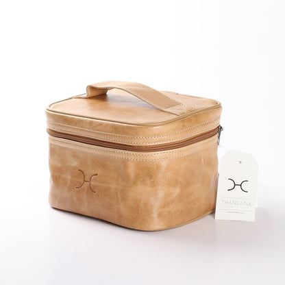 Mini Decker Cooler Bag Leather