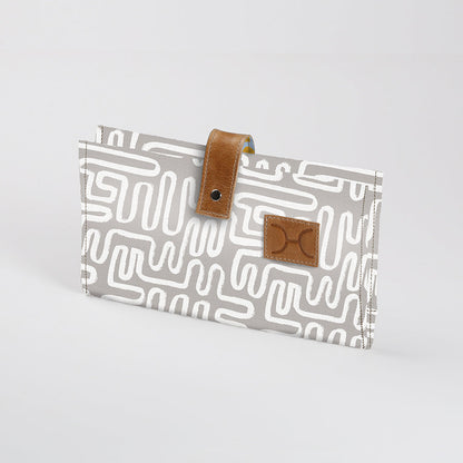 Baby Nappy Wallet Laminated Fabric