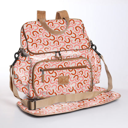 Baby Nappy Backpack Laminated Fabric