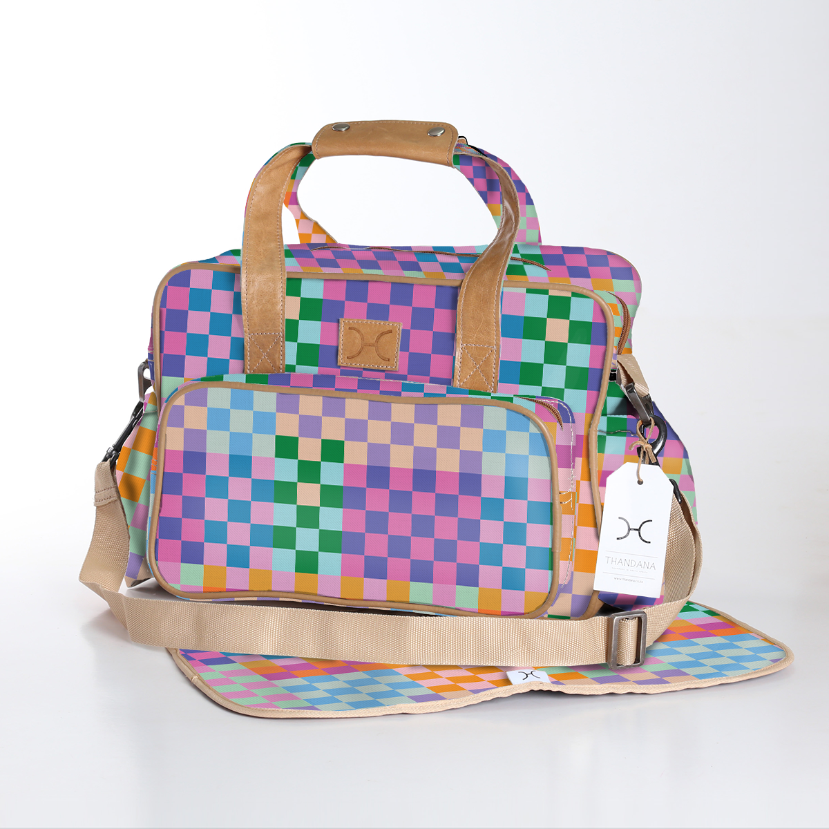 Baby Nappy Bag Laminated Fabric