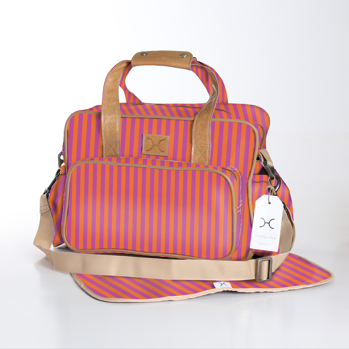 Baby Nappy Bag Laminated Fabric