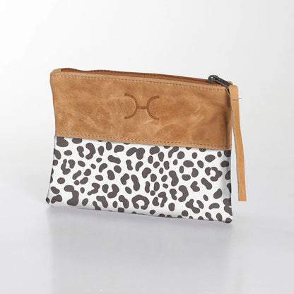 Kids Pouch Laminated Fabric With Leather