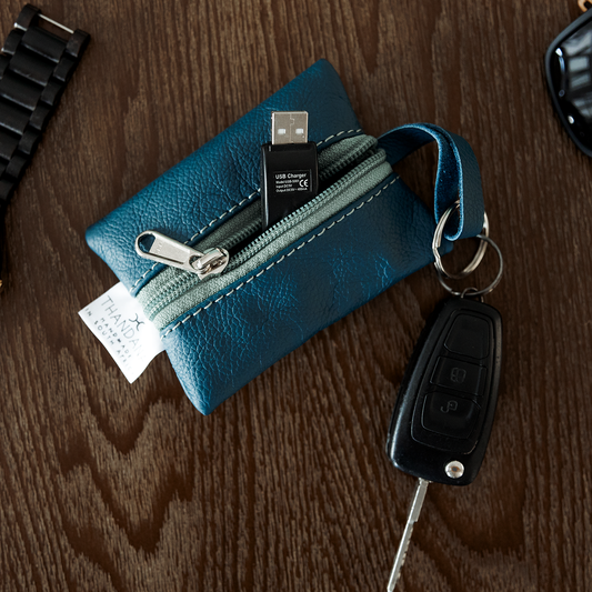 Corporate Key Ring Leather