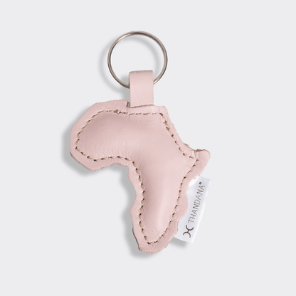 Africa Leather Key Rings