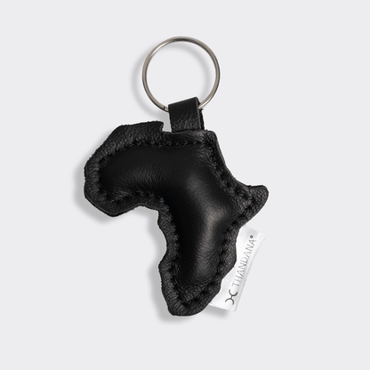 Africa Leather Key Rings