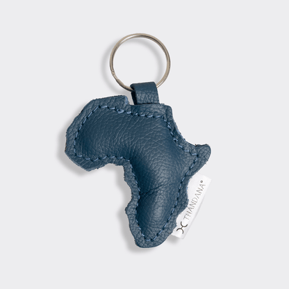 Africa Leather Key Rings