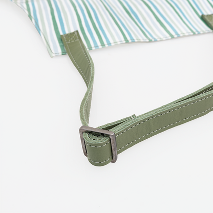 Corporate Apron Laminated Fabric with Leather Pouch