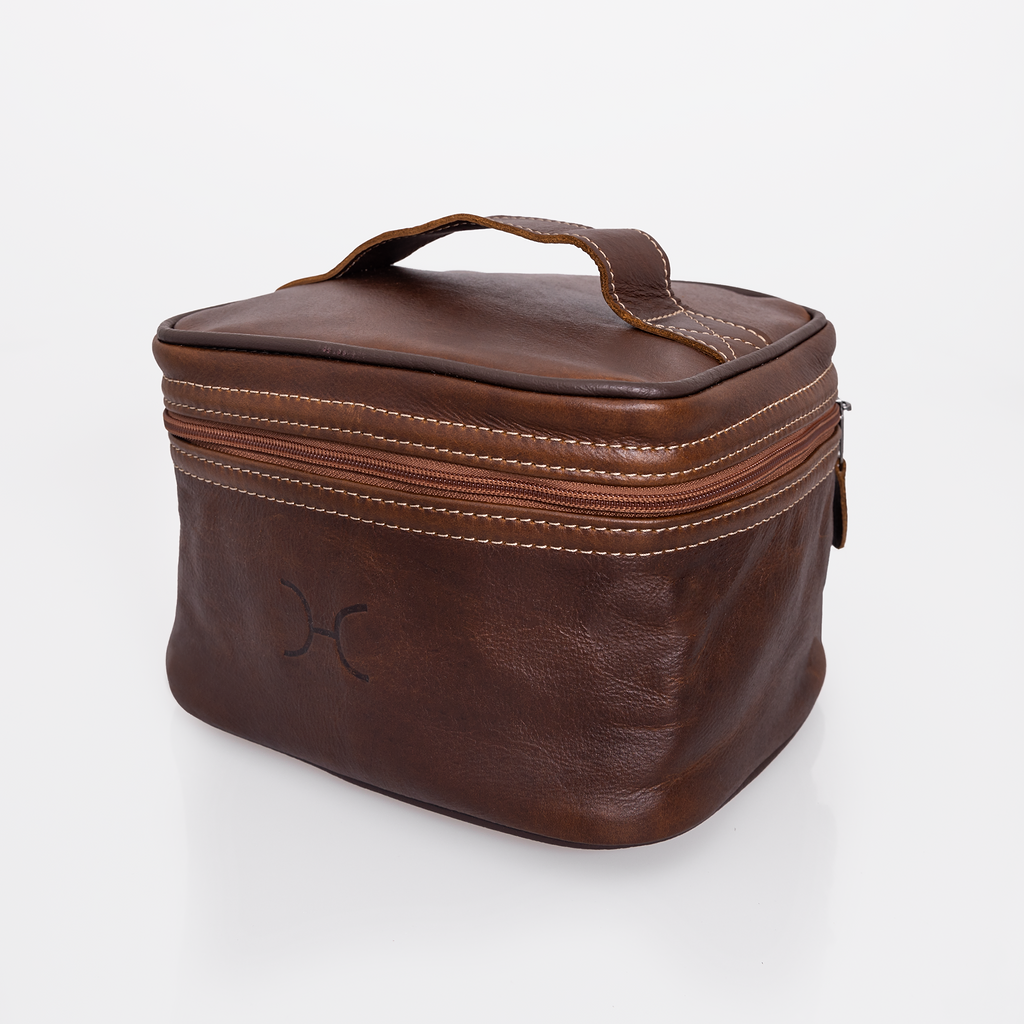 Mini Decker Cooler Bag Leather
